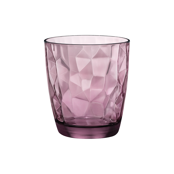 Bicchiere Diamond rosa