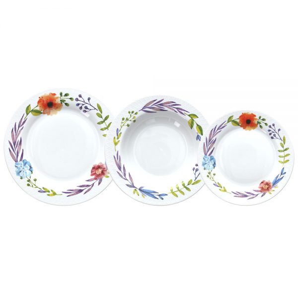 Flores Atollo servizio tavola 18pz
