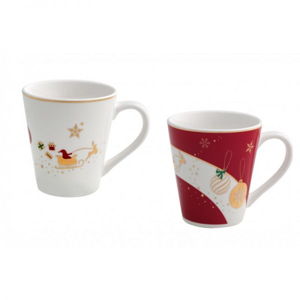 ALLELUIA SET MUG 2 PEZZI IN PORCELLANA