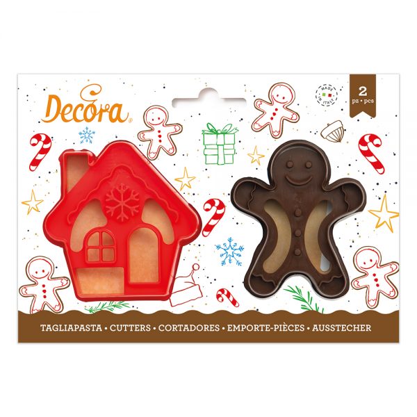 Tagliapasta Gingerbread Man & House