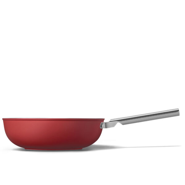 Smeg wok rosso 30cm