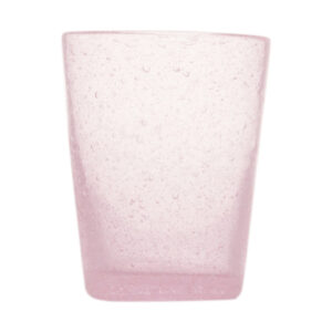 Memento glass bicchiere Pink