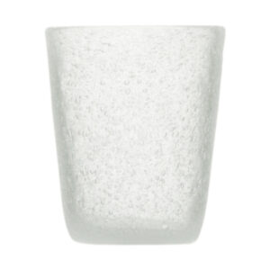 Memento glass bicchiere White trasparente