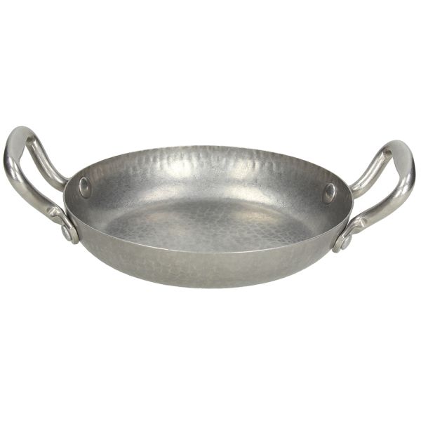 Padella Da Portata 2 Maniglie 18 Cm Acciaio Inox Argento