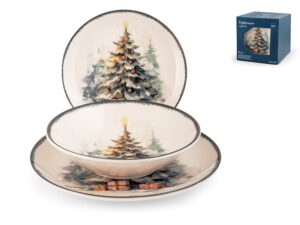 Natale servizio tavola 18 pz Enchanted
